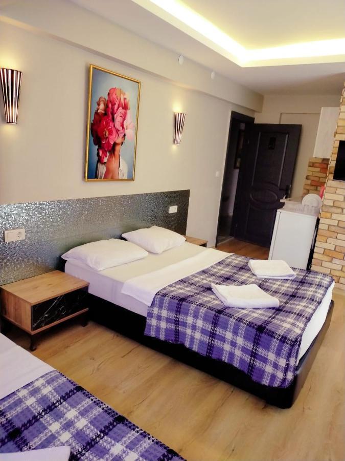 Akdeniz Apart Hotel 马尔马里斯 外观 照片