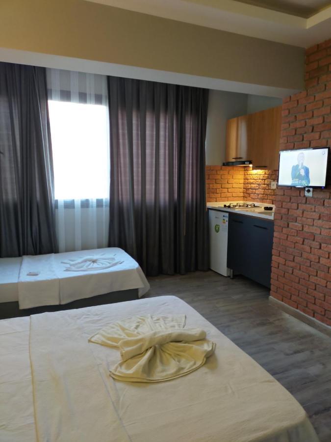 Akdeniz Apart Hotel 马尔马里斯 外观 照片