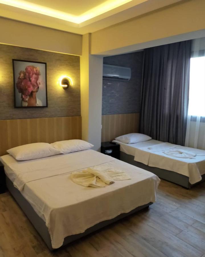 Akdeniz Apart Hotel 马尔马里斯 外观 照片