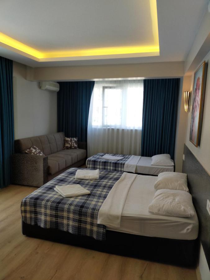 Akdeniz Apart Hotel 马尔马里斯 外观 照片