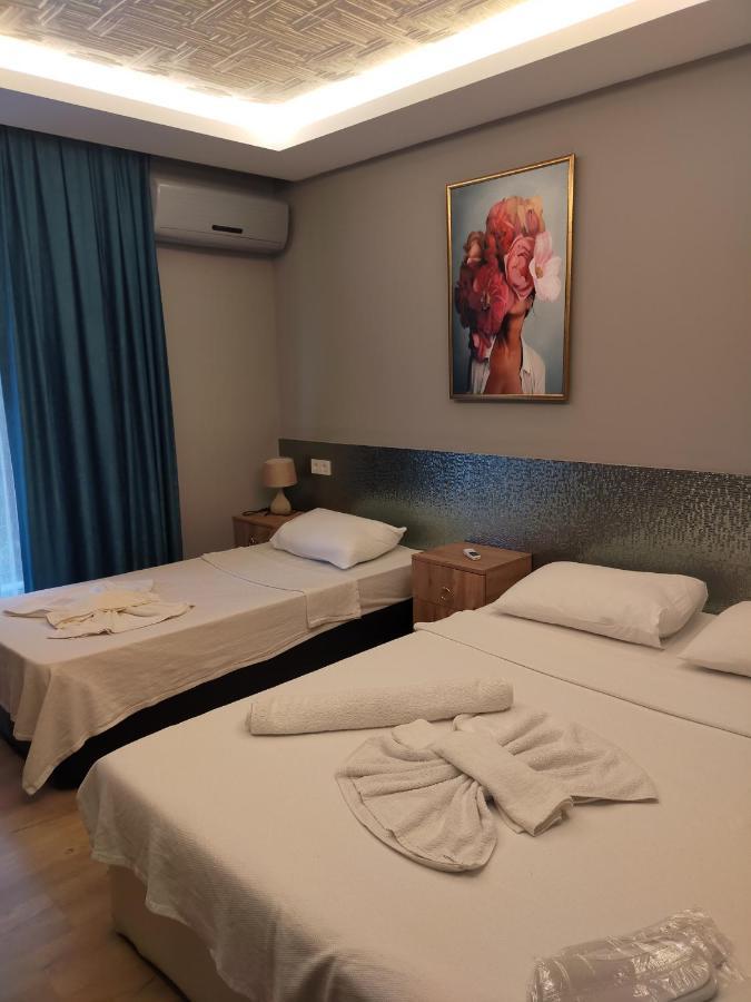 Akdeniz Apart Hotel 马尔马里斯 外观 照片