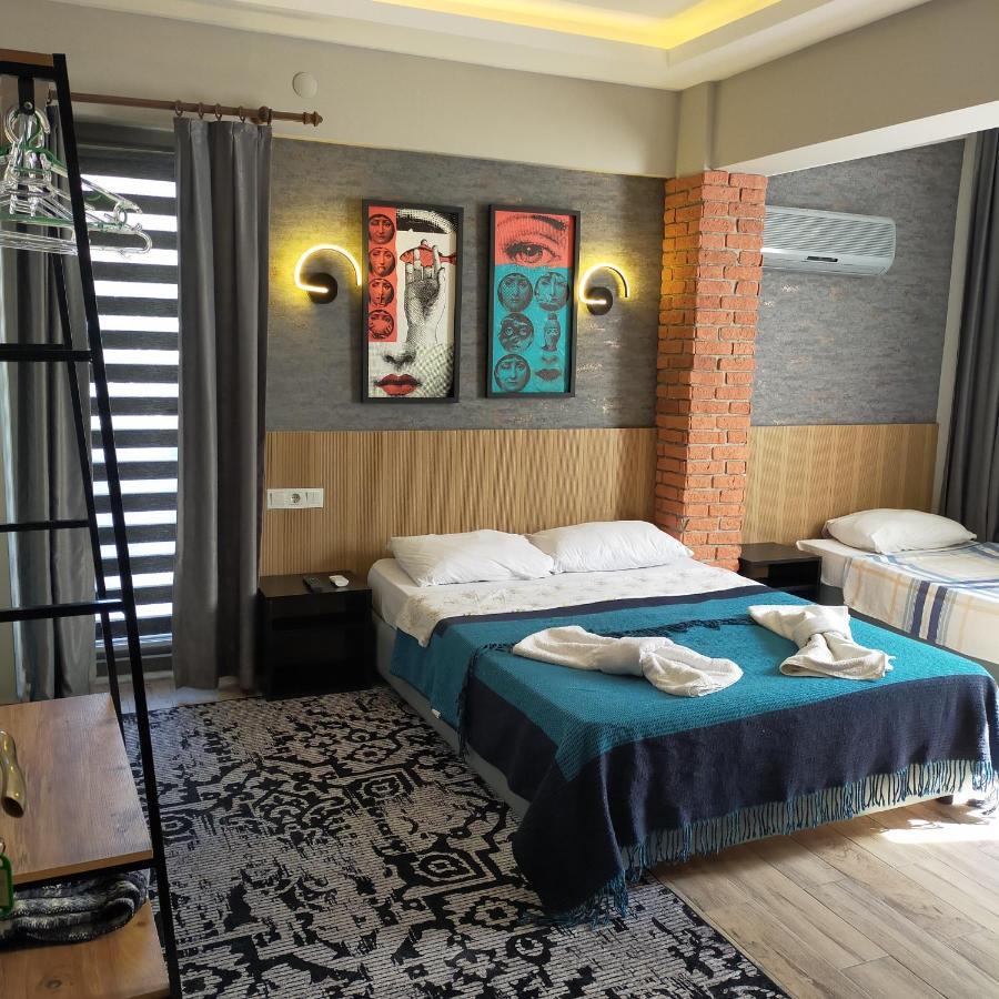 Akdeniz Apart Hotel 马尔马里斯 外观 照片