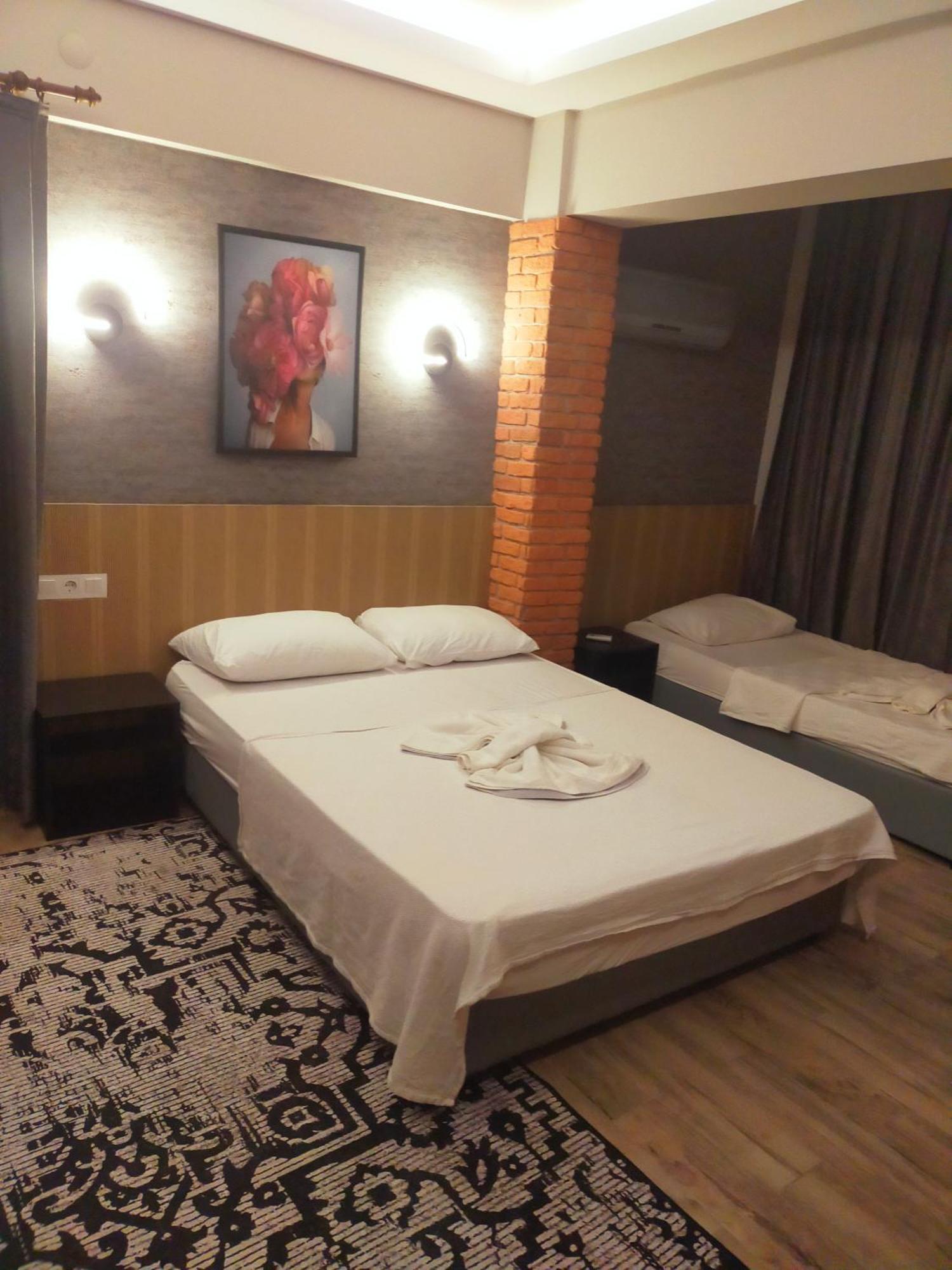 Akdeniz Apart Hotel 马尔马里斯 客房 照片